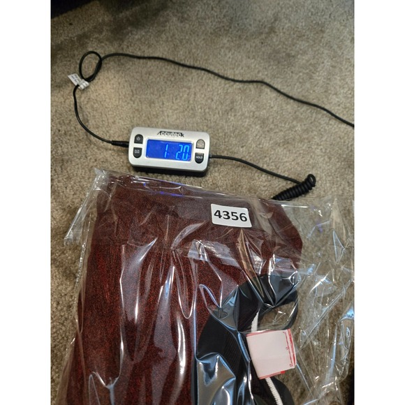 Nike Varsity Crew Shoebox Men's Sweatshirt Large Red Black Speck Crewneck Swoosh - Picture 9 of 9